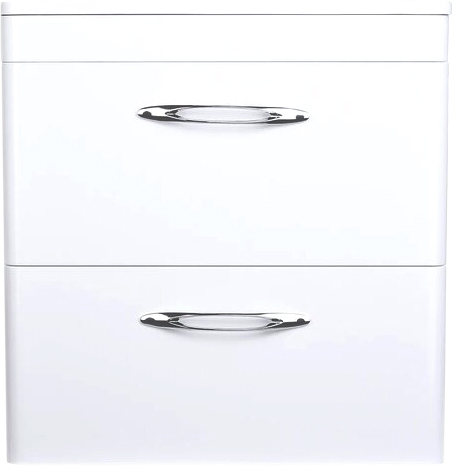 Тумба под раковину Style Line Каре 60 подвесная, Люкс Plus, белая