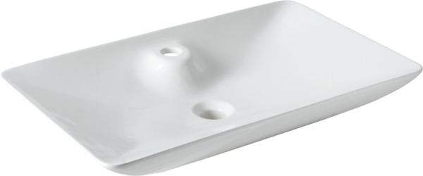 Накладная раковина Allen Brau Fantasy Y 64x40, белая