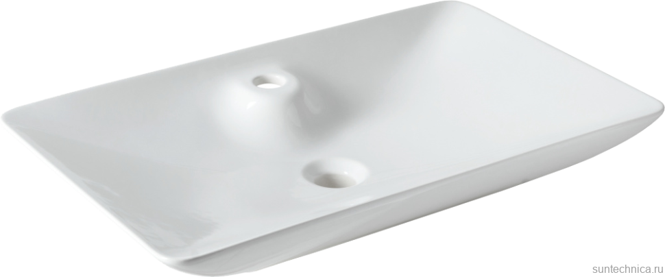 Накладная раковина Allen Brau Fantasy Y 64x40, белая