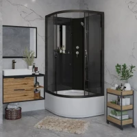 Душевая кабина Niagara Classic NG-6508-14BK 90x90 см, без крыши