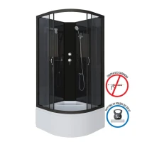 Душевая кабина Niagara Classic NG-6508-14BK 90x90 см, без крыши