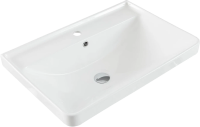 Тумба с раковиной Aquanet Ирис new 70 подвесная, 1 ящик, 2 дверцы