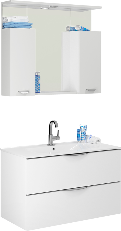 Мебель для ванной комнаты Vod-Ok Марко 90 белая