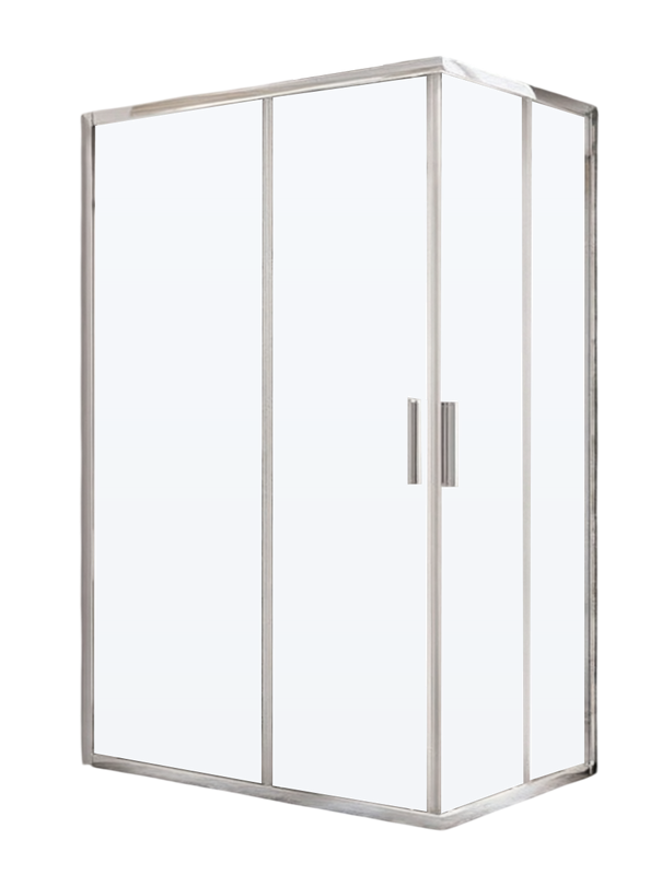 Душевой уголок Ravak Blix Slim BLSRV2K 120x90 см, профиль блестящий, стекло прозрачное Transparent