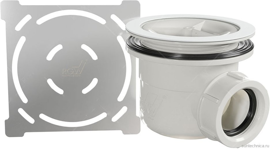 Поддон для душа RGW Stone Tray ST-0147W 70х140 с сифоном