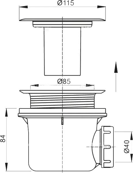 Поддон для душа RGW Stone Tray ST-0147W 70х140 с сифоном