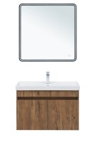 Мебель для ванной комнаты Aquanet Оптима 80 подвесная, дуб рустикальный