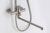 Душевая стойка D-lin H10A23 сатин Душевая стойка D-lin H10A23 сатин