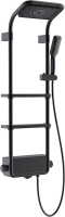 Душевая стойка AQUAme AQM8003B черная