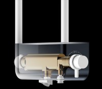 Душевая стойка AQUAme AQM8003B черная