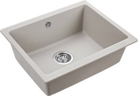 Комплект Мойка Paulmark Gera 60 PM205546-GR серый + Измельчитель Intenso