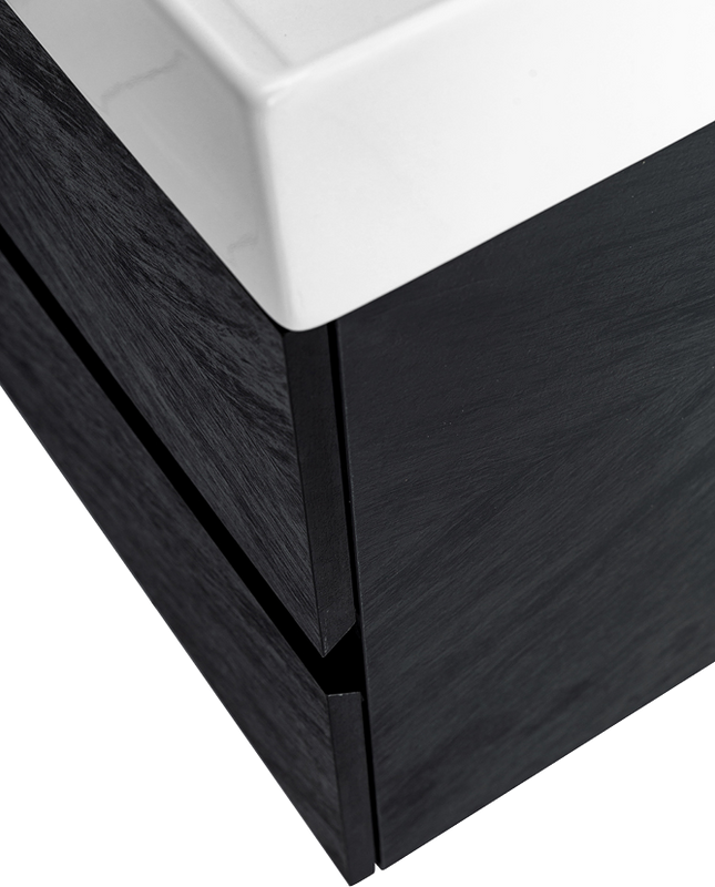 Тумба с раковиной Cezares Molveno 46 120 nero, с раковиной Cezares CZR-MIL-120-2-LVB