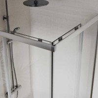 Душевой уголок Vincea City VSS-5CT900CL 90х90 см, профиль хром, стекло прозрачное