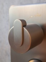 Душевой комплект AltroBagno Unione AltroBagnoUnione040108GM С ВНУТРЕННЕЙ ЧАСТЬЮ, оружейная сталь