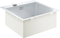 Комплект Мойка Grohe K800 31583SD1 нержавеющая сталь + Смеситель Eurosmart