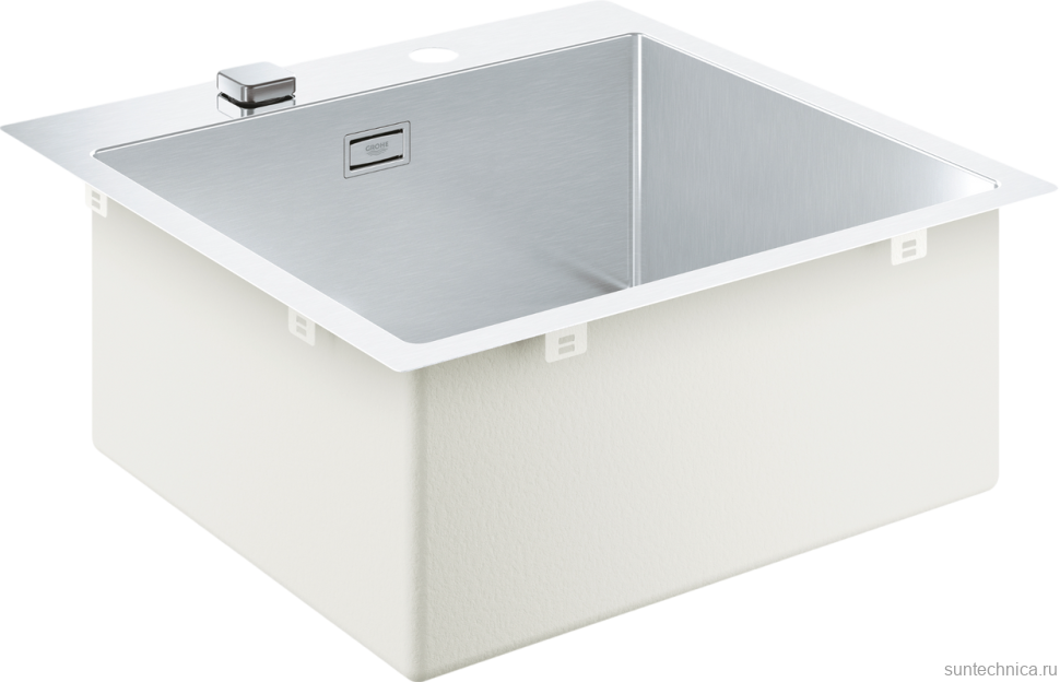 Комплект Мойка Grohe K800 31583SD1 нержавеющая сталь + Смеситель Eurosmart