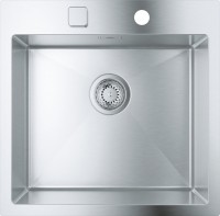 Комплект Мойка Grohe K800 31583SD1 нержавеющая сталь + Смеситель Eurosmart
