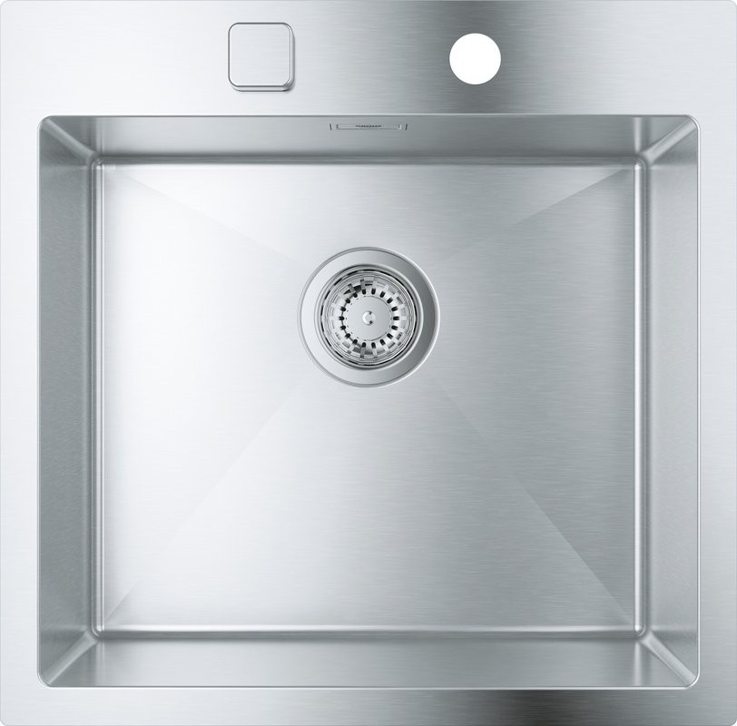 Комплект Мойка Grohe K800 31583SD1 нержавеющая сталь + Смеситель Eurosmart