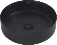 Накладная раковина Abber Bequem AC2109MB матовая черная
