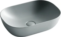 Тумба с раковиной Sancos Snob R 140 doha soft, столешница бежевая TT140A2X, раковина CN6009MH