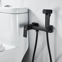 Гигиенический душ Rose R2805H-1 со смесителем, черный