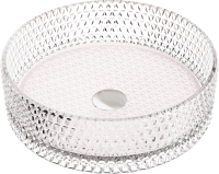 Накладная раковина Ceramicanova Cristal CN6062 прозрачная