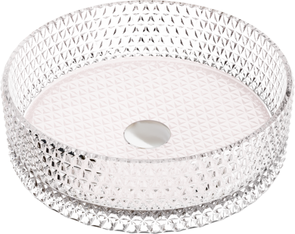 Накладная раковина Ceramicanova Cristal CN6062 прозрачная