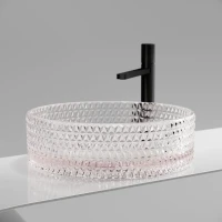 Накладная раковина Ceramicanova Cristal CN6062 прозрачная