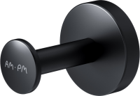 Крючок AM.PM Inspire 2.0 A50A35822 матовый черный, на шурупах Крючок AM.PM Inspire 2.0 A50A35822 матовый черный, на шурупах