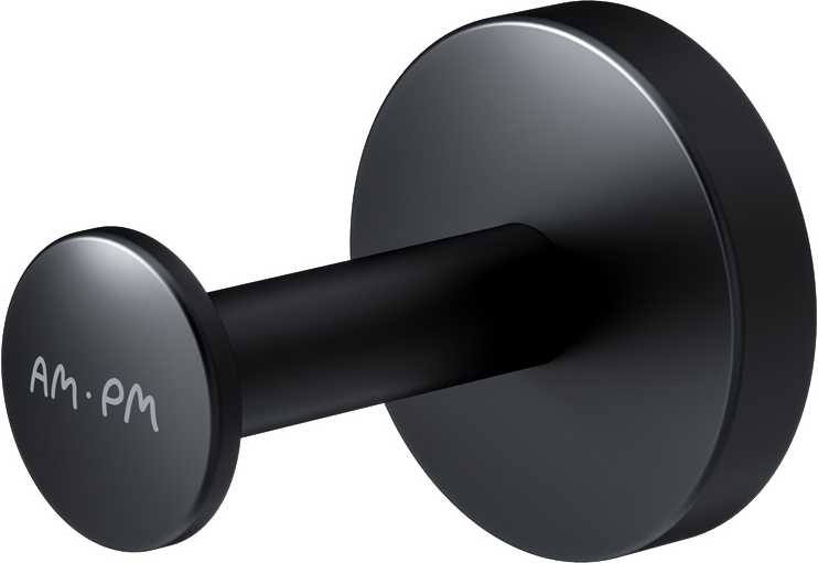 Крючок AM.PM Inspire 2.0 A50A35822 матовый черный, на шурупах