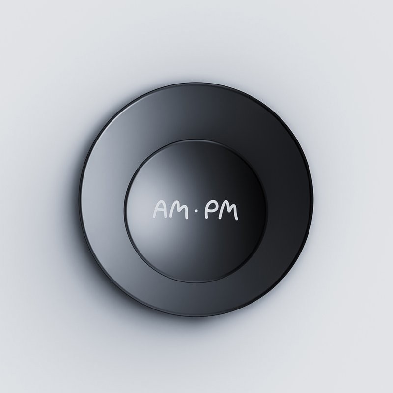 Крючок AM.PM Inspire 2.0 A50A35822 матовый черный, на шурупах