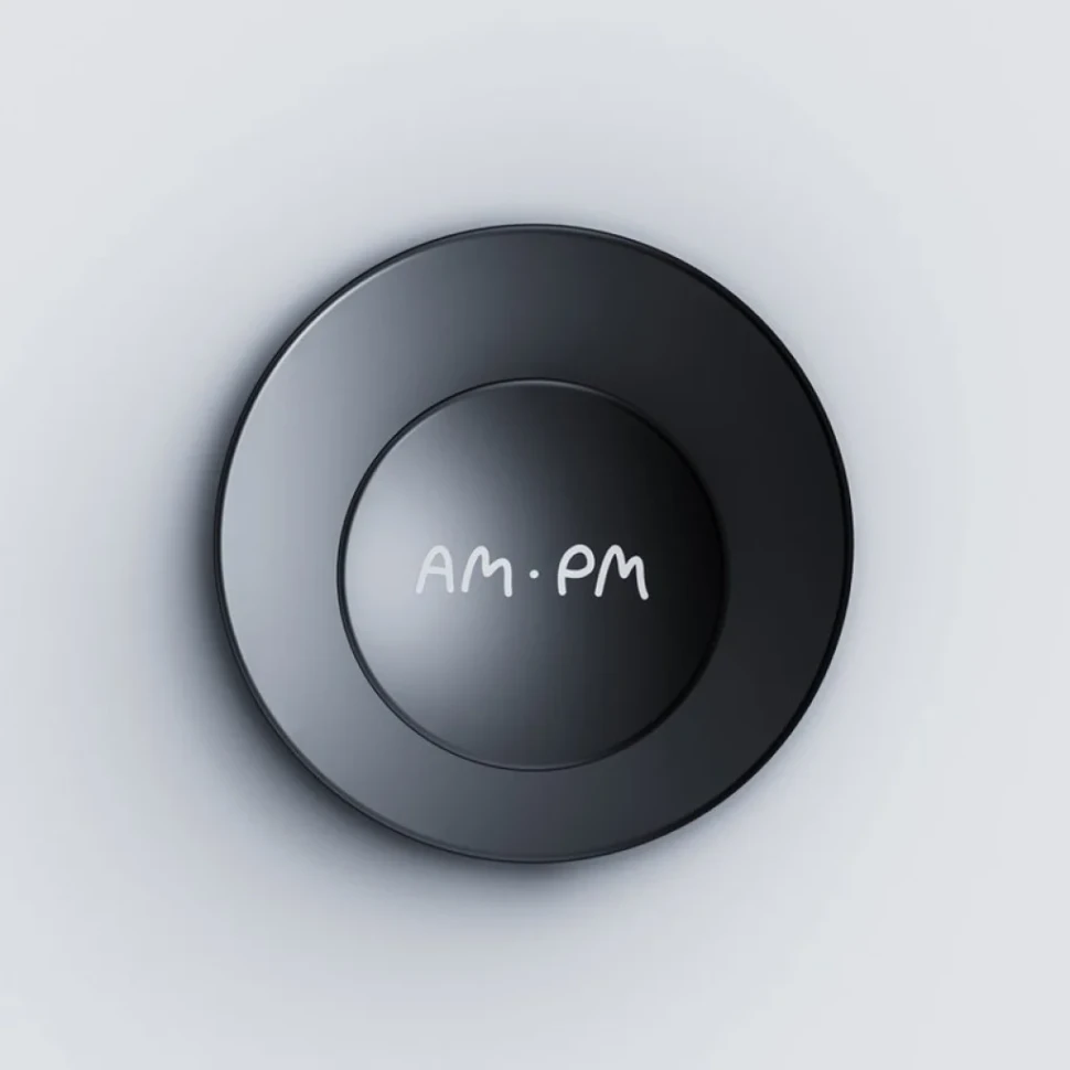 Крючок AM.PM Inspire 2.0 A50A35822 матовый черный, на шурупах