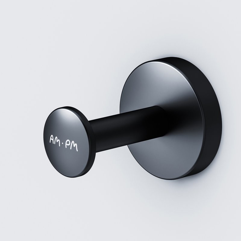 Крючок AM.PM Inspire 2.0 A50A35822 матовый черный, на шурупах