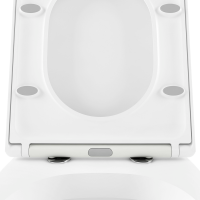 Комплект Lavinia Boho Унитаз приставной One 33024060 + Крышка-сиденье One 33290200 с микролифтом + Бачок скрытого монтажа RelFix 38020010 + Кнопка RelFix 380501MC