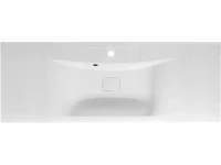 Мебель для ванной комнаты BelBagno Marino 120 bianco lucido, зеркало STWORKI Скаген