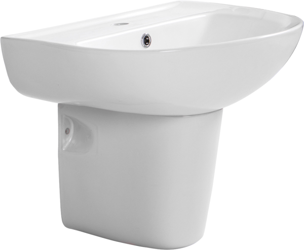 Раковина AQUATEK AQ5420-00 с полупьедесталом