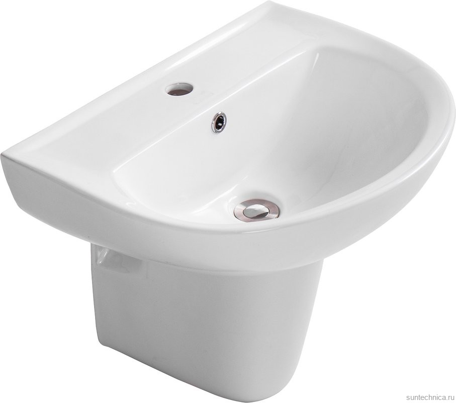 Раковина AQUATEK AQ5420-00 с полупьедесталом