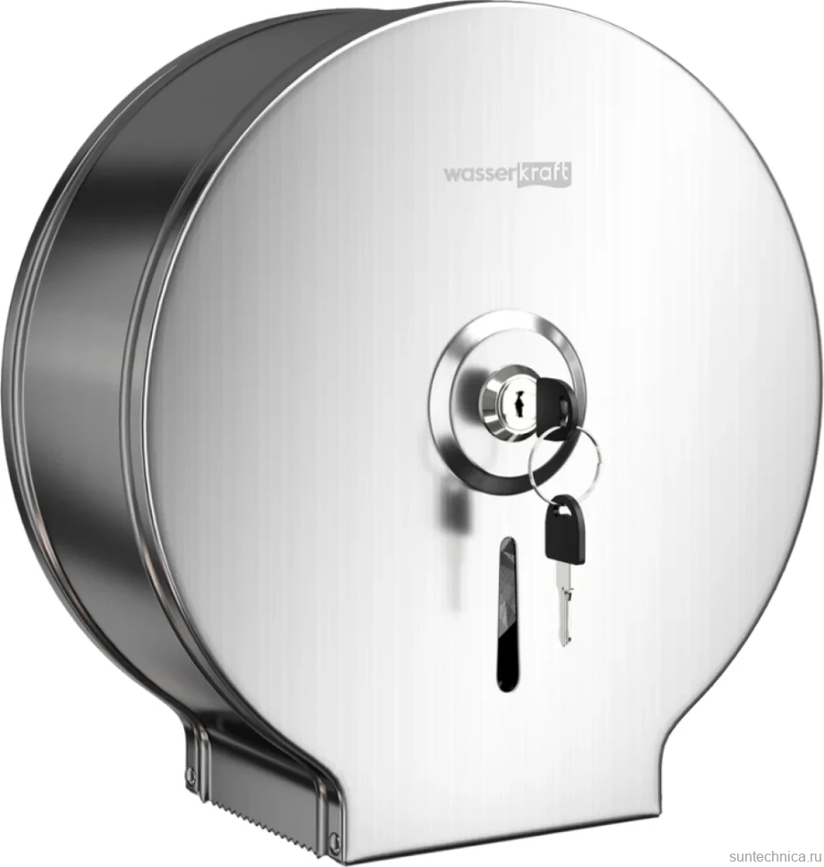 Диспенсер туалетной бумаги Wasserkraft 10025 никель