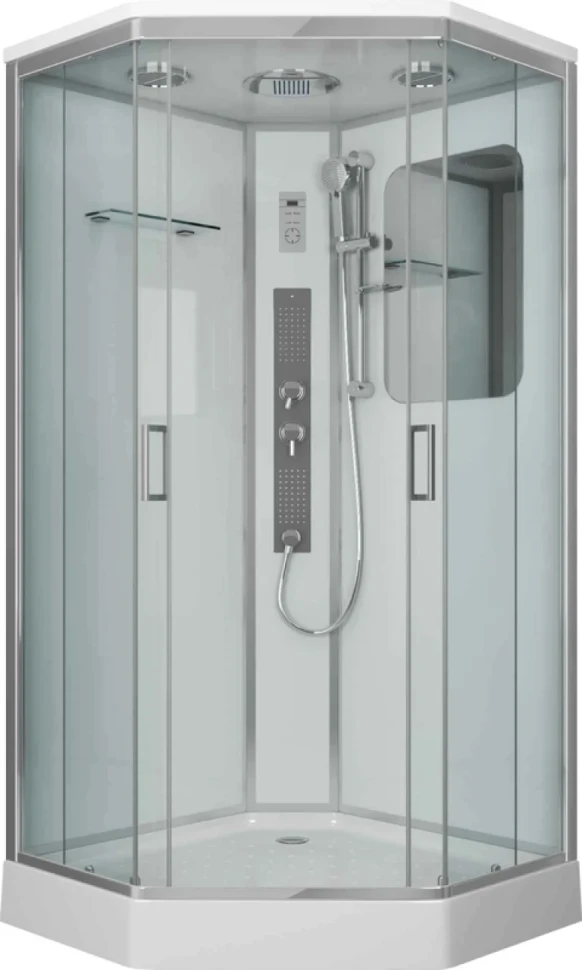 Душевая кабина Niagara Premium NG-6001-01GD 90х90х220, с низким поддоном