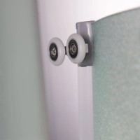 Душевая кабина Niagara Classic NG-33094-14LBKTG 100х90 см, без крыши, с гидромассажем и тропическим душем