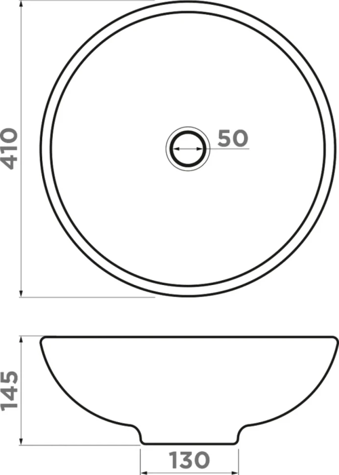 Накладная раковина Omoikiri Hitomi 41 WH Marble