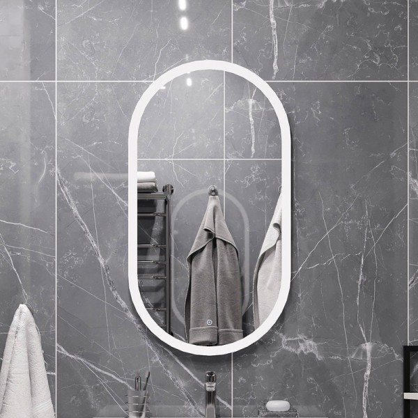 Зеркало DIWO Переславль, 55 с подсветкой