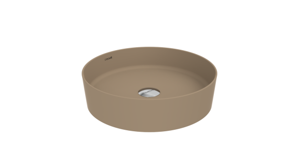 Накладная раковина Creavit Loop LP145-00CM00E-0000 капучино