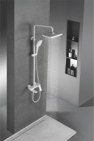 Душевая стойка Rose R1836C белый