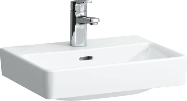 Мебельная раковина Laufen Pro S 8.1596.1.000.104.1 45 накладная, белая, прямоугольная, фарфор