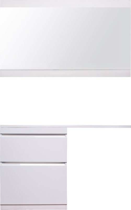Зеркало Style Line Даллас 130 белое