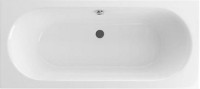 Акриловая ванна Excellent Oceana WAEX.OCE18WHS 180x80 см, встраиваемая, белая, с каркасом