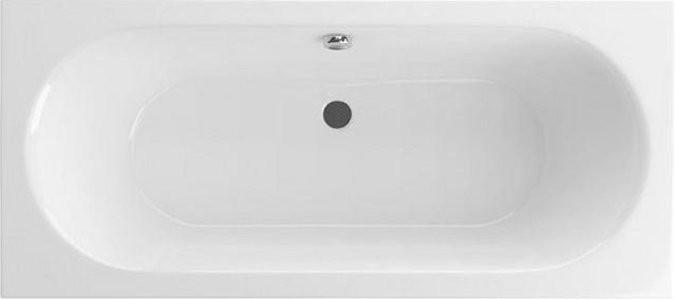 Акриловая ванна Excellent Oceana WAEX.OCE18WHS 180x80 см, встраиваемая, белая, с каркасом