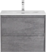 Мебель для ванной комнаты BelBagno Kraft 39 70 cemento grigio, раковина BB-8099-3-70