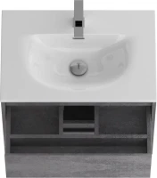 Мебель для ванной комнаты BelBagno Kraft 39 70 cemento grigio, раковина BB-8099-3-70